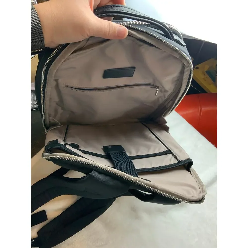 Samsonite Black Laptop Backpack Travel Business Bag Nylon Padded Clean -13-15”